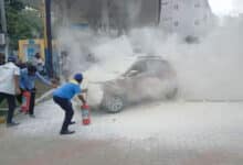 Major Fire Averted at Bharat Petrol Pump Near Mailardevpally Police Station