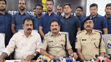 Inter-State Ganja Racket Busted in Rangareddy District, Five Arrested, Including a Woman