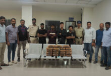 Hyderabad: Massive Ganja Haul in Shankarpally: 37 Kg Seized, Four Arrested