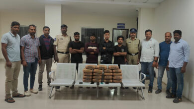 Hyderabad: Massive Ganja Haul in Shankarpally: 37 Kg Seized, Four Arrested