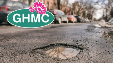 GHMC Road Maintenance Drive in Hyderabad Aims to Fix 7,500 Pothole-Ridden Roads in Just One Week