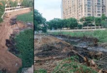 Hafeezpet Lakes Under Siege: Residents Expose Illegal Constructions and Sewage Dumping, Demands Action