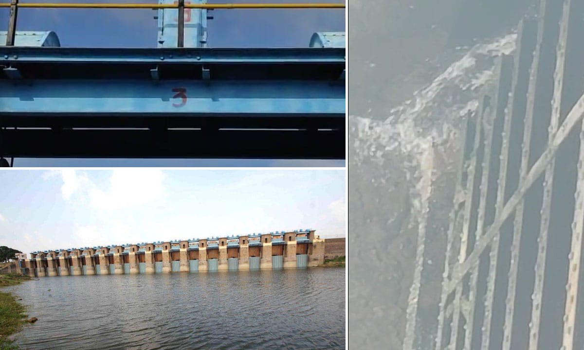 Water Leakage from Himayat Sagar Gates Raises Questions Over Metro Water Board's Negligence