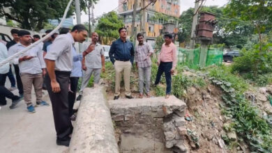 HYDRAA Inspects Nalas in Banjara Hills: Commissioner Orders Immediate Action