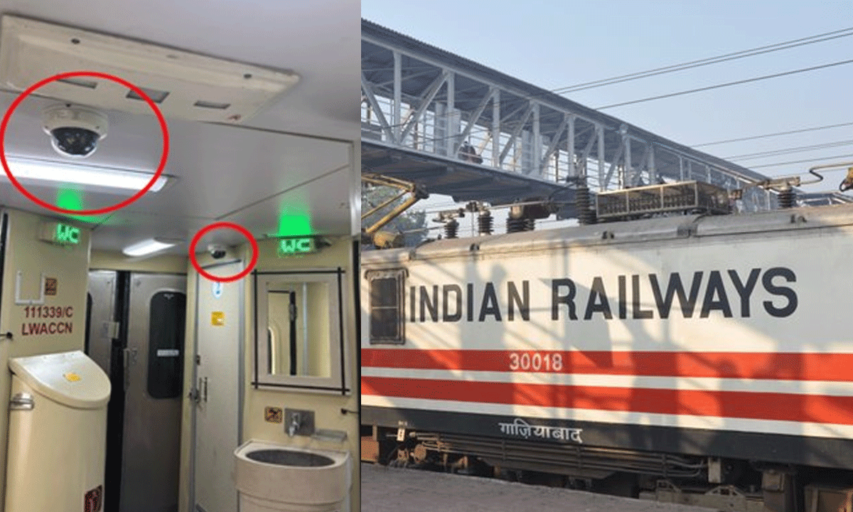 Railways to Install CCTV Cameras in All 74,000 Coaches for Enhanced Passenger Safety