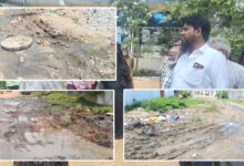 Bismillah Colony Residents Suffer Due to Overflowing Drainage Water; Accuse Jalpally Commissioner of Ignoring Pleas