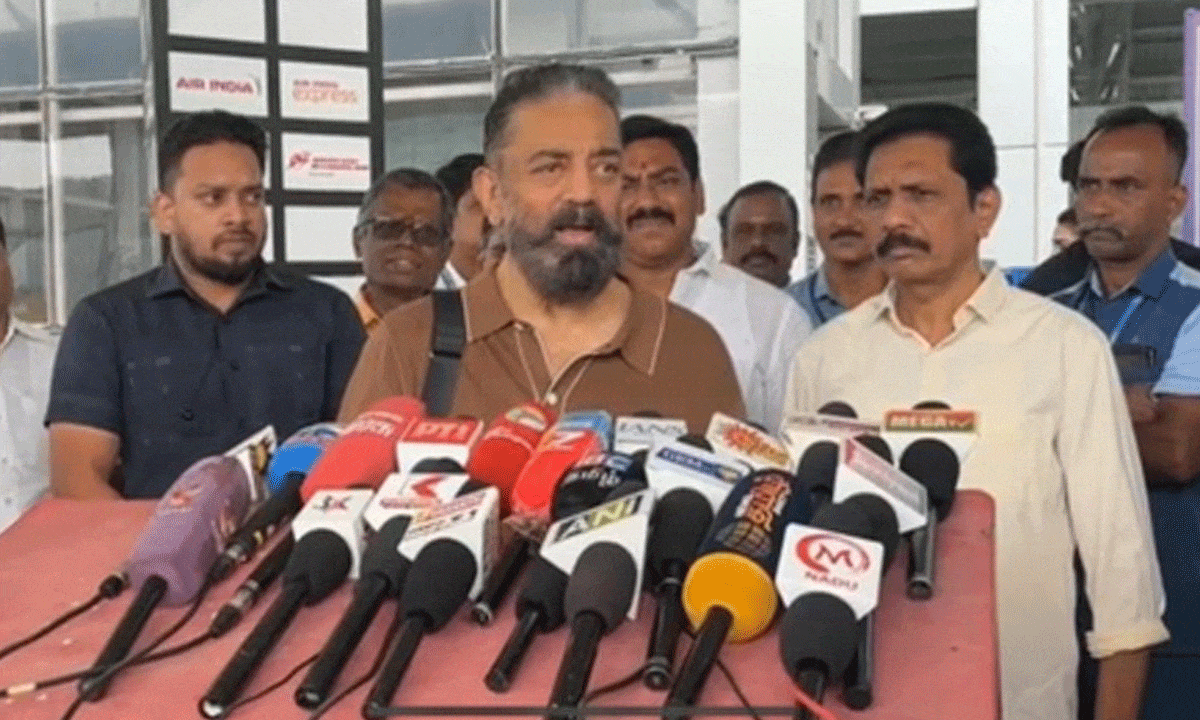 Kamal Haasan leaves for New Delhi, to take oath as Rajya Sabha member tomorrow