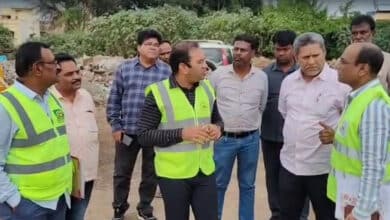 AIMIM Karwan MLA and TGSPDCL CMD Inspect 33 KV Substations Across Karwan Constituency