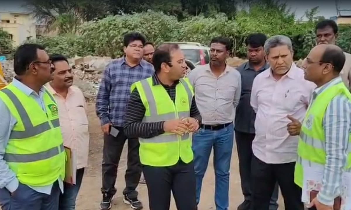 AIMIM Karwan MLA and TGSPDCL CMD Inspect 33 KV Substations Across Karwan Constituency