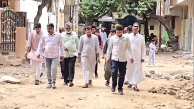 AIMIM Reviews Road and Park Works Worth Crores Across Vijay Nagar Colony Division