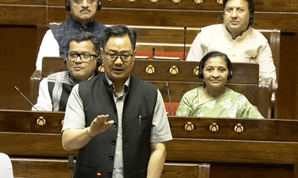 Who will reply to discussion is the govt’s prerogative, not of opposition: Kiren Rijiju
