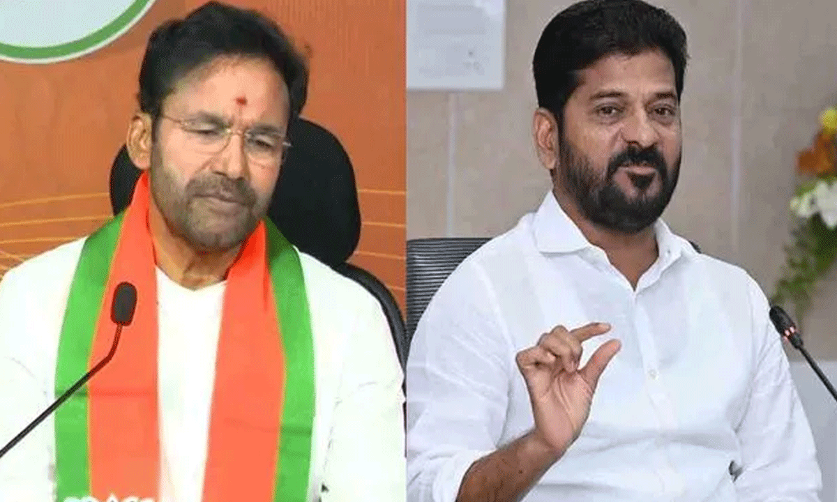 Union Minister Kishan Reddy Writes to Telangana CM Revanth Reddy