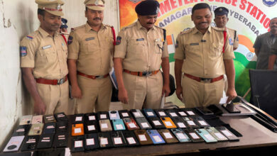 Hyderabad: Recovered Mobile Phones Worth ₹15.26 Lakh Handed Over by Balanagar Police