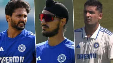 India vs England: Nitish Kumar Reddy and Arshdeep Singh Ruled Out of Remaining Tests, Anshul Kamboj Added