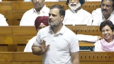 Rahul Gandhi to PM in Parliament: "If You Even Have Half the Courage of Indira Gandhi, Call Trump a Liar"