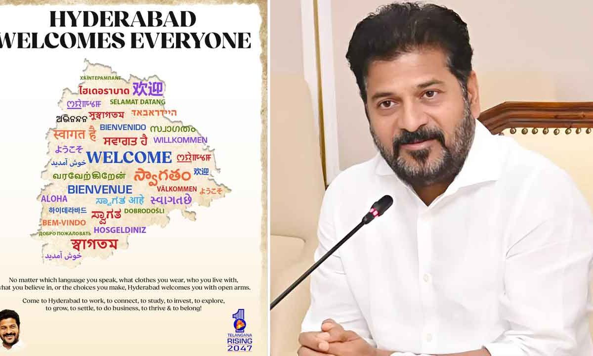 Hyderabad Extends a Global Welcome: CM Revanth Reddy Showcases City as Inclusive Tech Hub