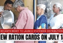 The Telangana government will begin distribution of new ration cards on July 14, announced Irrigation and Civil Supplies Minister N. Uttam Kumar Reddy.