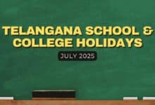 Students across Telangana will observe a holiday for the regional festival of Bonalu in July 2025.