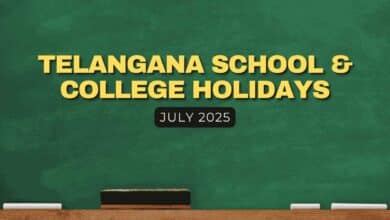 Students across Telangana will observe a holiday for the regional festival of Bonalu in July 2025.