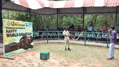 Hyderabad Zoo Marks World Snake Day with Live Demonstrations and Awareness Programs