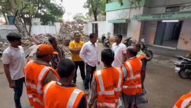 HYDRAA Launches Monsoon Emergency Teams in Mallepally for 24/7 Rainfall Response