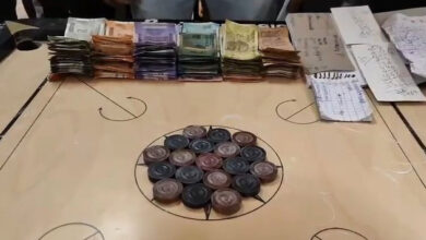 Illegal Carrom Gambling Club Busted in Asifnagar, 42 Held by Task Force
