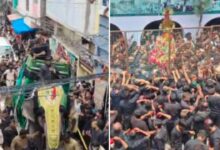 Bibi Ka Alam Procession Draws Thousands in Hyderabad Amid Tight Security