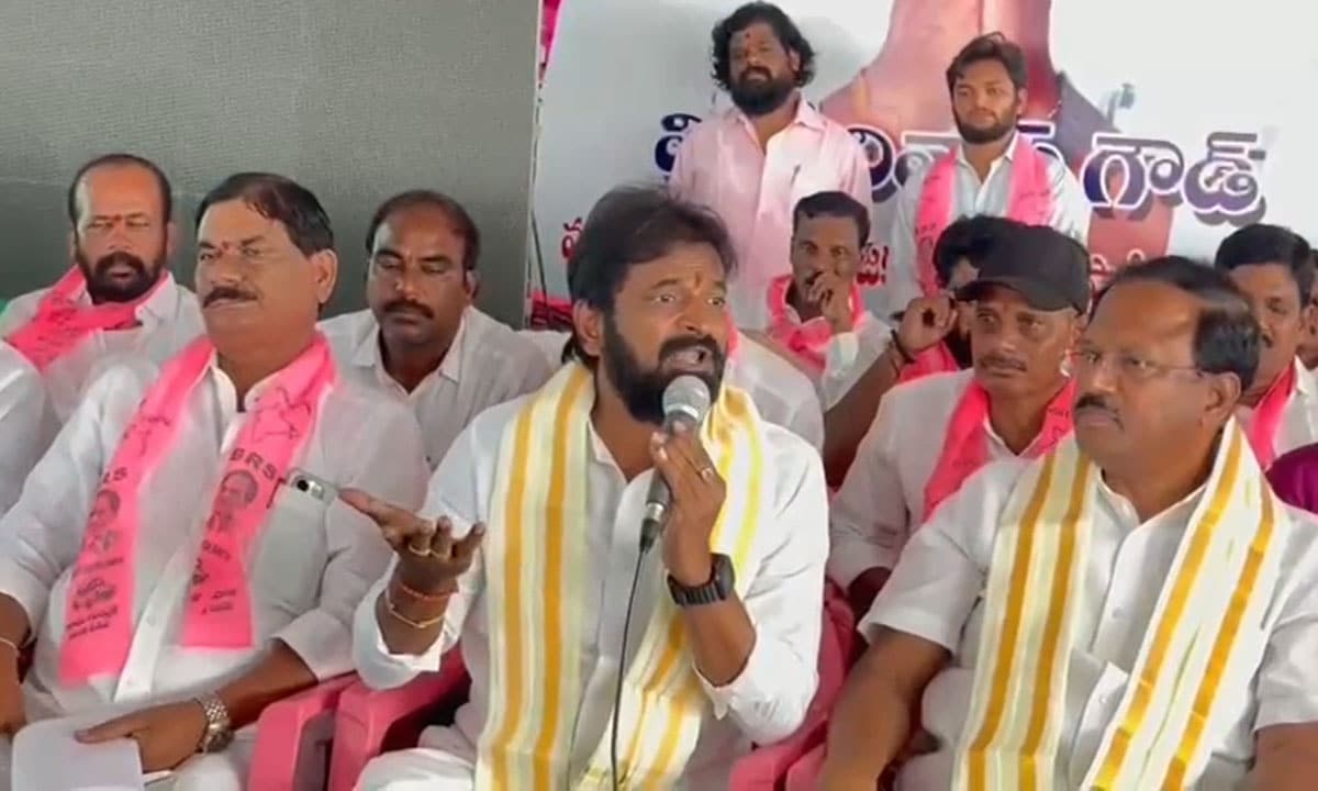 "Kaleshwaram Project Was Built for Farmers — If It Was All Corruption, How Was the Dam Built?" Questions Srinivas Goud