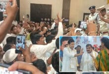 Chaos at Ration Card Event in Maheswaram: Congress, BRS Workers Clash Over Protocol