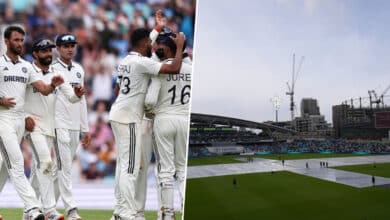 5th Test: Rain Brings Early End to Riveting Day Four, Sets Stage for Thrilling Day Five