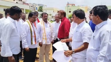 MLA Lays Foundation Stone for New Park in Mahbubnagar