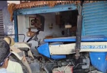 Tractor Loses Control in Yadadri Bhongir, Crashes into Workshop; Woman Seriously Injured